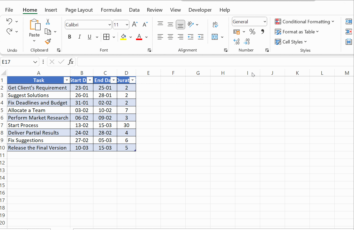 Step By Step Guide To Creating A Gantt Chart In Excel Aolcc 5656