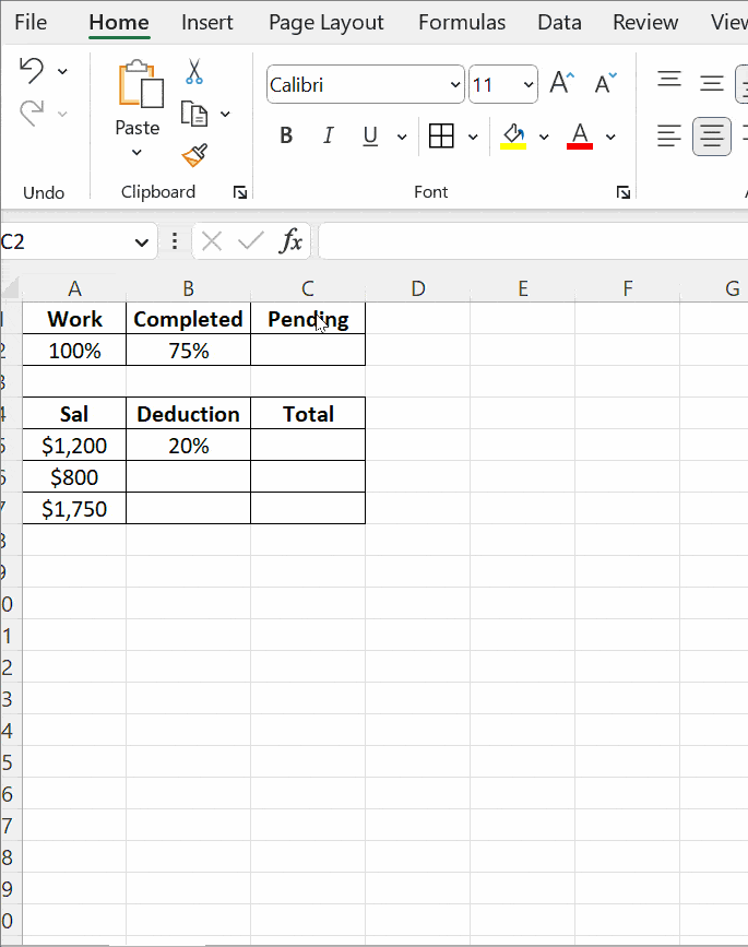 How To Subtract In Excel Aolcc 6966